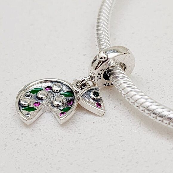 Pandora Pizza Love Dangle Charm - Picture 3 of 5